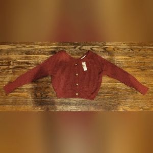 Francesca's Crop Cardigan